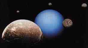 Uranus und seine Monde
